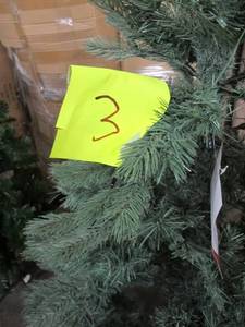 Artificial LED Tree in green, roughly 5.5 feet tall by Vickerman