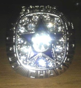 lot 75 image: Dallas Cowboys Super Bowl Ring,