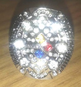 lot 114 image: Pittsburgh Steelers Super Bowl Ring 2008