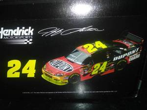 lot 145 image: NASCAR Jeff Gordon # 24, DuPont