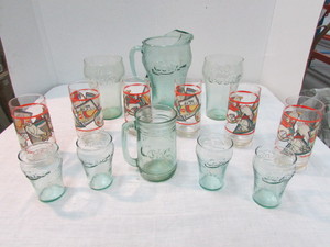 lot 37 image: Coca Cola Glassware