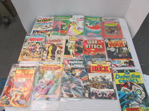 lot 40 image: Vintage Comic Books