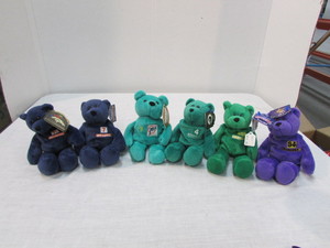 lot 49 image: Plush Football Bears Limited Treasures & Bammers