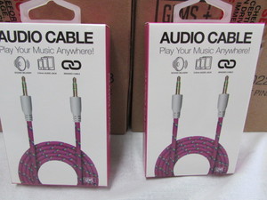 lot 101 image: Audio Cables