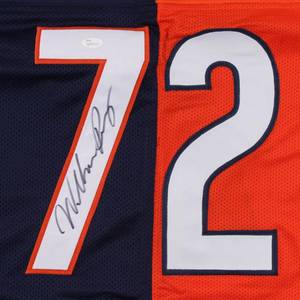 lot 33 image: William Perry Signed Jersey (JSA COA)