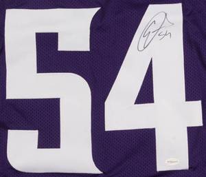 lot 11 image: Eric Kendricks Signed Vikings Jersey (TSE Hologram)