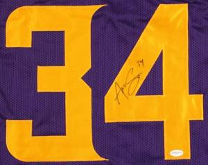 lot 15 image: Andrew Sendejo Signed Special Edition Color Rush Jersey (TSE Hologram)