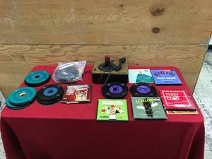 lot 338 image: Record Player & Records