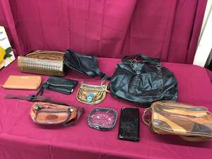 Box Of Purses & Bags