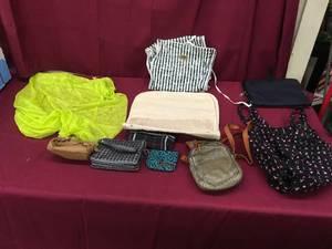 Box Of Purses & Bags