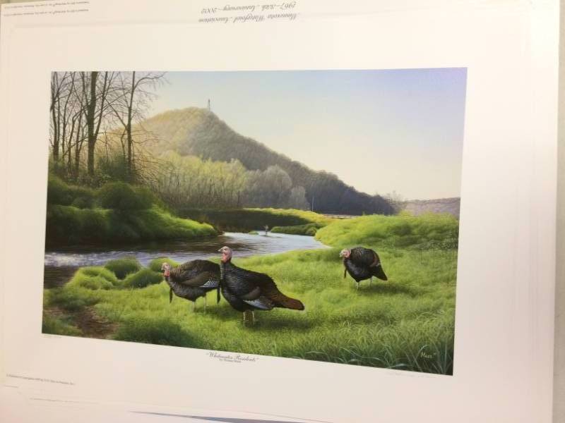 lot 73 image: Whitewater Residents by Thomas Moen Signed & Numbered Limited Edition Print Size With Border Approx 24x18