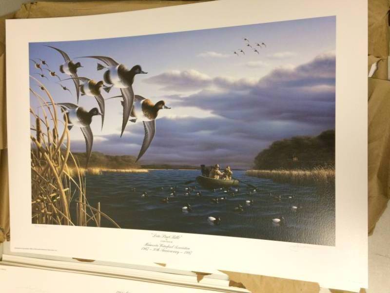 lot 76 image: Late Start Bills by John House Signed & Numbered Limited Edition Print Size With Border Approx 25x18