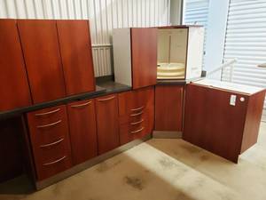 WOWOW MSRP $31,000 2014 MCC DENTAL CUSTOM CHERRY CABINETRY BIG L SHAPE SYSTEM ALL LOWER &amp UPPER CABINETS wLED TASK LIGHTINGSINK  $$$$ ACCUTRON DIGITAL ULTRA NITROUS OXIDE FLOWMETER MORE SEE PIC OF INVOICE