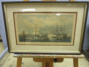 lot 323 image: VINTAGE NAUTICAL G.H. ANDREWS DRAWING