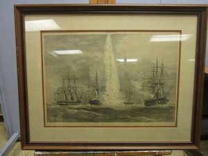 lot 325 image: VINTAGE NAUTICAL GRANVILLE PERKINS DRAWING