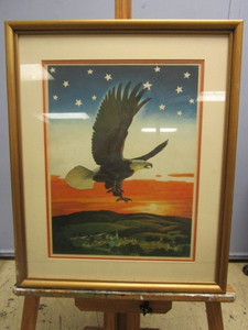 lot 328 image: H.C. WYETH ORIGINAL ARTIST PROOF FOR BROWN & BIGELOW