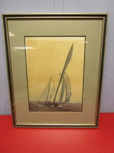 lot 334 image: VINTAGE SAILING PHOTOGRAPH PRINTS