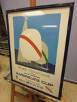 Mumm Champagne America's Cup Poster, Newport, Rhode Island, 1983