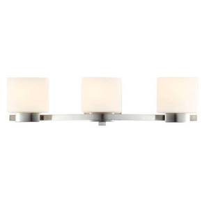 lot 188 image: Hampton Bay  3-Light Brushed Nickel...