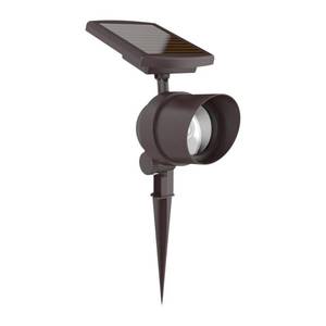 lot 194 image: Hampton Bay Solar 45-Lumen Bronze M...