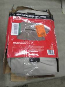 lot 196 image: 65 inch Tan Premium Grill Cover...