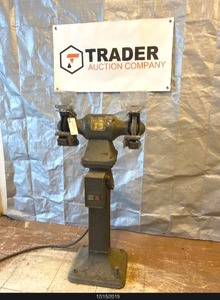 lot 6 image: Baldor 8 GrinderBuffer with Pedestal