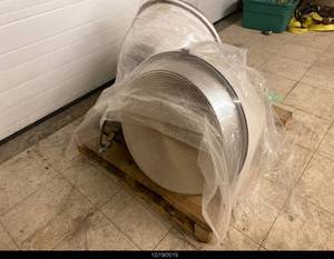 lot 11 image: Two High Bay Lights -- farm shop, warehouse, manufacturing area