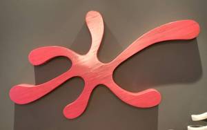lot 68 image: Imari Red Dimensional Wall Art