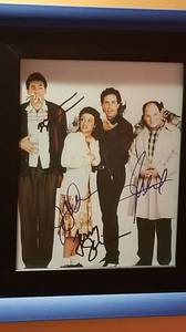 lot 47 image: Seinfeld Signed Glossy Cast Photo