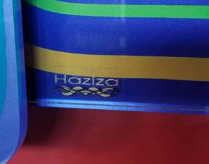 lot 63 image: Haziza Colorful Modern Abstract Lucite Wall Art