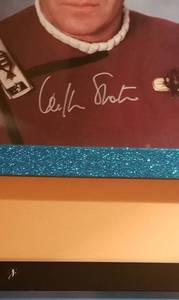lot 48 image: Lot of 3 Star Trek Signed Photos  Captain Kirk, Mr. Spock and Bones