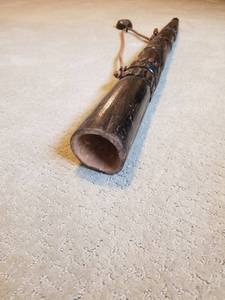 lot 77 image: Pair of Large African Carved Horns
