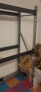 lot 152 image: Sturdy Industrial Metal Shelving, 8 of 8