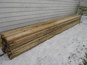lot 1 image: Lot of 39 - 2 x 6 x 16 ft Top Cho...