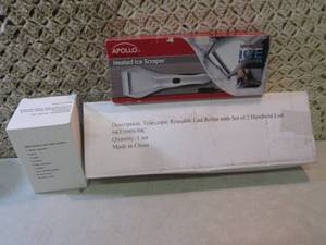 lot 17 image: Heated Ice Scraper Telescopic Lint ...