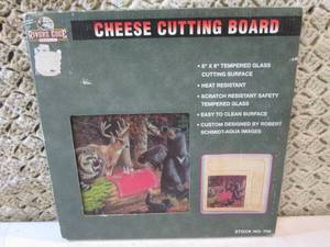 lot 29 image: Rivers Edge Cheese Cutting Board  C...