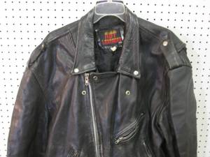 lot 48 image: Hot Leathers Leather Motorcycle Jac...