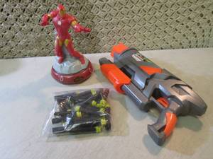 lot 56 image: Soft Dart Gun with Bag of Darts and...