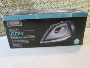 lot 95 image: Auto-Off Iron with Retractable Cord...