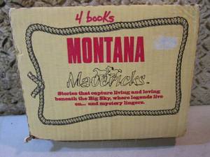lot 100 image: Montana Mavericks 4 Book Set Unopen...