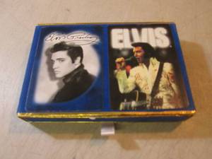 lot 108 image: Elvis Presley 2 Deck Playing Cards ...