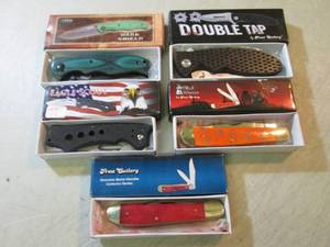 lot 122 image: Lot of 5 Pocket Knives  EC1...