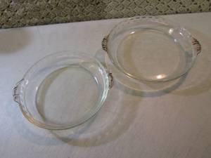 lot 133 image: Pair of Pyrex Pie Pans  RM2...