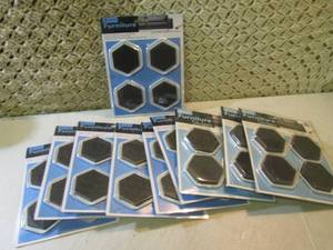 lot 183 image: 10 Packs of 4 Furniture Sliders  F-...