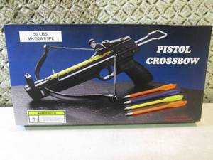 lot 194 image: 50 Pound Pistol Crossbow New  RMDR...
