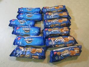 lot 245 image: 12 Packs of Oreo Cookies Best by Ju...