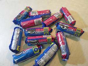 lot 258 image: 12 Packs of Double Stuf Oreo Cookie...