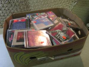 lot 265 image: Box Full of Assorted CDs  CLR...