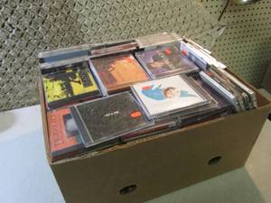 lot 266 image: Box Full of Assorted CDs  CLR...