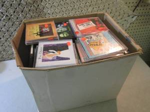 lot 271 image: Box Full of Assorted CDs  CLR...